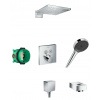 Hansgrohe Raindance E Sprchový set 300 s termostatom pod omietku, chróm 27918000-HG