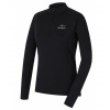 Dámske funkčné tričko Husky TROMI ZIP L black, veľkosť XL