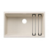 Blanco Etagon 700 - Silgranitový drez, 73x46 cm, s príslušenstvom, jemná biela 527764