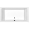 Polysan DEEP hluboká sprchová vanička s konstrukcí, obdélník 140x75x26cm, bílá