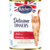 Butcher's Cat Cans Delicious Dinners Beef 400g