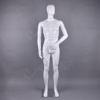 Figurína, manekýna pánska DEREK 03, lesklá biela