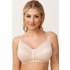 Podprsenka Azal P025 MAXI s predným zapínaním Farba: Béžová, Veľkosť: 75H