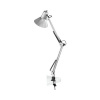 Stolová lampa Eglo Firmo 90874 1 x E27 40 W strieborná s klipem