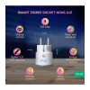 Nous A1Z Zigbee Smart Zásuvka do 15A Nous Biely ZigBee 3.0 EU prevedenie (Type F)