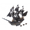 Woodcraft Dřevěné 3D puzzle - Pirátská loď Černá perla - 141 dílků