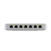 Ubiquiti A compact, Layer 2, 8-port GbE PoE switch with vers