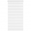 vidaXL Zebra roleta biela 90x100 cm šírka látky 85,9 cm polyester 4014727
