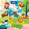Zvieratá ZOO plstený šijací set DIY