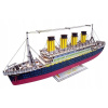 PUZZLE 3D NÁMORNÁ LOĎ TITANIC Priestorový DREVENÝ Model 371 DIELIKOV VEĽKÝ 88 cm