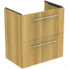 Ideal Standard i.Life S Skrinka pod umývadlo 60 cm, 2 zásuvky, prírodný dub T5293NX