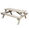 Stůl s lavicí PICNIC, dřevo, 180x151x69,8cm|Esschert Design