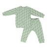 LODGER Pyžamko Sleeper Print Rib Silt Green Veľ. 68 - 92 Veľ. 68