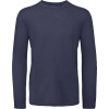 B&C | Inspire LSL T /men, Pánske tričko s dlhým rukávom, modrá navy, XXL