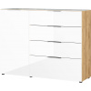 Komoda 3697 Oakland Farba: Dub / Biela