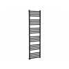 CERANO - Kúpeľňový radiátor Fulgidus - bočné pripojenie - 765W - čierna matná - 1800x530 mm