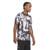 Pánske Tričko s krátkym rukávom ADIDAS CLUB GRAPH TEE HT7170 – Biela