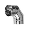PRODMAX 400 Koleno 90° pevné /1,0mm nerez