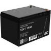 Green Cell AGM08 olověný akumulátor 12 V 14 Ah olověný se skelným rounem (š x v x h) 151 x 95 x 98 mm plochý konektor 6,35 mm odolné proti více cyklům,