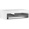 Mexen Box-A, závesná skrinka 70 cm, 1 zásuvka, biela lesklá, 91AX0-0700-235-1-00