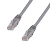 Datacom 15890 CAT6, UTP, 0,25m šedý (15890)