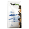 TropiDog Premium Adult MEDIUM & LARGE BREEDS - bohatý na lososa, s ryžou 12kg