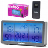 Meteorologická stanica METEO Hygrometer Pogodynka Teplomer Hodiny SP203