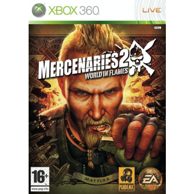 MERCENARIES 2 WORLD IN FLAMES Xbox 360