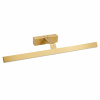Kúpeľňové nástenné LED svietidlo SWE009-1W 73cm BRUSH GOLD