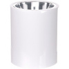 Bodové svetlá, bodové osvetlenie - Oprawa downlight 75W E27 biała NIKOR DLP-75-W 0721 (Bodové svetlá, bodové osvetlenie - Oprawa downlight 75W E27 biała NIKOR DLP-75-W 0721)