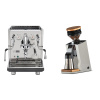 ECM Synchronika II + Eureka Mignon Single Dose PRO, White & Oak