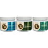 Nupreme Balíček Zelené trio Spirulina Jumbo BIO tablety pre správne fungovanie organizmu 1500 tbl + Mladý ječmen BIO prášok v BIO kvalite na detoxikáciu organizmu a podporu imunity 200 g + Chlorella J