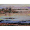Ráno nad jazerom - Akad. mal. Igor Navrotskyi, originálny, ručne maľovaný obraz L (do veľkosti 95x95cm) Viac farieb