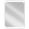 Mexen Nida osvetlené kúpeľňové zrkadlo 50 x 70 cm, LED 6000K, proti zaparovaniu - 9806-050-070-611-00