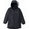 Columbia G HEAVENLY LONG JACKET čierna,biela Dievčenská bunda S