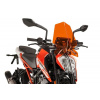 PUIG Plexi na motorku PUIG NEW GEN. SPORT 9514T oranžová