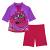 Speedo Girls Learn to Swim Sun Protection Top & Short Cherry Pink 5-6 rokov