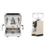 ECM Technika V Profi PID, olive + Eureka Mignon Specialita, CR cream