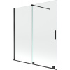 Mexen Velar 2-krídla vaňová zástena posuvná 150 x 150 cm, transparentná, čierna - 896-150-000-01-70