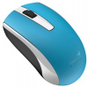 Genius ECO-8100 Myš, bezdrátová, optická, 1600dpi, dobíjecí,USB, modrá (31030010412)
