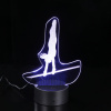 Unikátna 3D kreatívna akrylová LED stolová lampa l (Unikátna 3D kreatívna akrylová LED stolová lampa l)