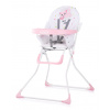 Jedálenská stolička CHIPOLINO Jedálenská stolička Teddy Blush (STHTD02204BH)