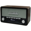 UNIVERSUM DR 350-21 221586 stolný rádio, DAB+, FM, AUX, Bluetooth, funkcia alarmu, hnedá; 221586