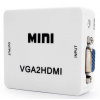Goobay Redukcia samica VGA na samicu HDMI aj s audio výstupom jack