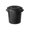 STEFANPLAST Odpadkový kôš Drum 120 l, čierny Veľkosť: S