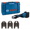 BOSCH BOSCH GPT 18V-32 + čeľuste SV - Akumulátorové lisovacie kliešte bez akumulátora a nabíjačky - 06019M2102