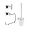 GROHE GROHE 40757001 - Sada doplnkov ESSENTIALS CUBE lesklý chróm GH0365 + záruka 3 roky zadarmo
