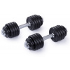 Set jednoručných nakladacích činiek 2x 15 kg TRINFIT 30 mm