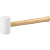 Kladivo Strend Pro HM221 340 g, gumené, WhiteHead, drevená rúčka, dĺžka násady 290mm