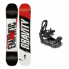 Gravity Empatic snowboard + Raven S230 Black vázání - 157 cm + vázání S/M (EU 37-42)
